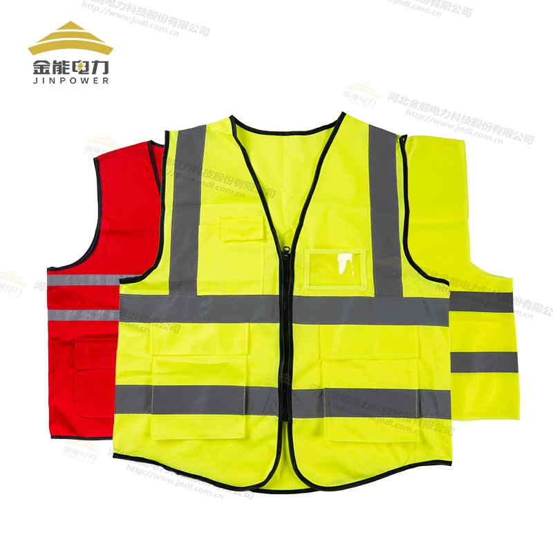 反光標識馬甲 柔軟透氣布料夜間反光條設計